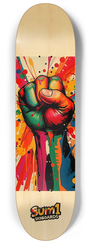 sum1sk8boards rise 8.25 popsicle skateboard 