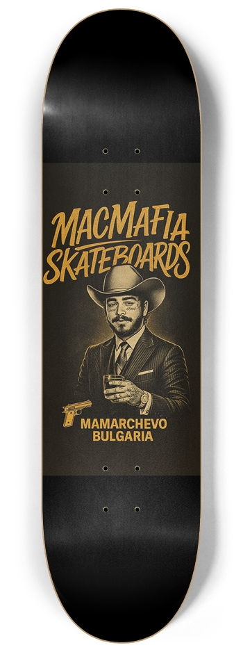 Toast Malone 8-1/4 Skateboard Deck