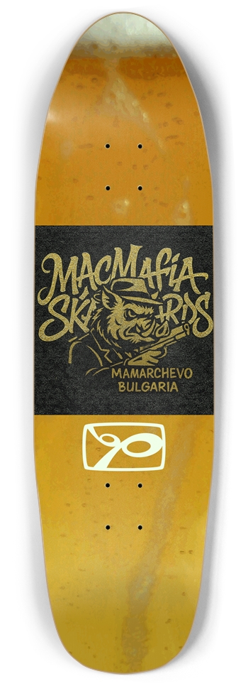 Custom Skateboard Punk Nose Shape