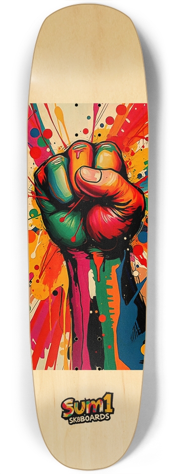 sum1sk8boards rise square nose skateboard Square Nose