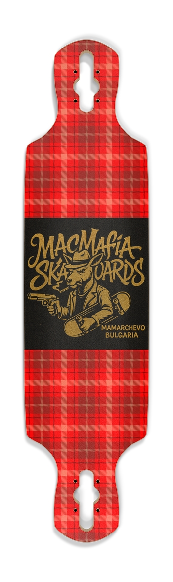 Golden ROOted Drop Through Longboard