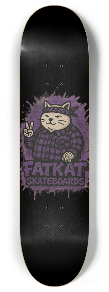 Street Kat 8 Inch Skateboard Deck