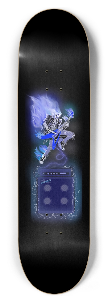 Metal Head 8-1/2 Skateboard Deck