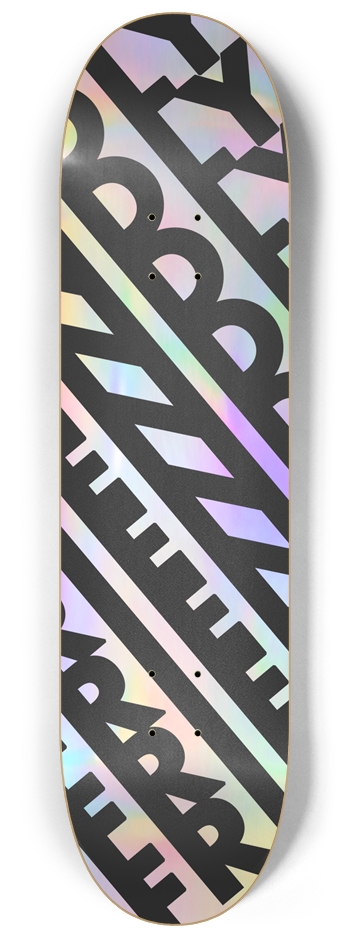 FRIENDLY™ Stacked (Holographic) 8-1/4 Skateboard Deck