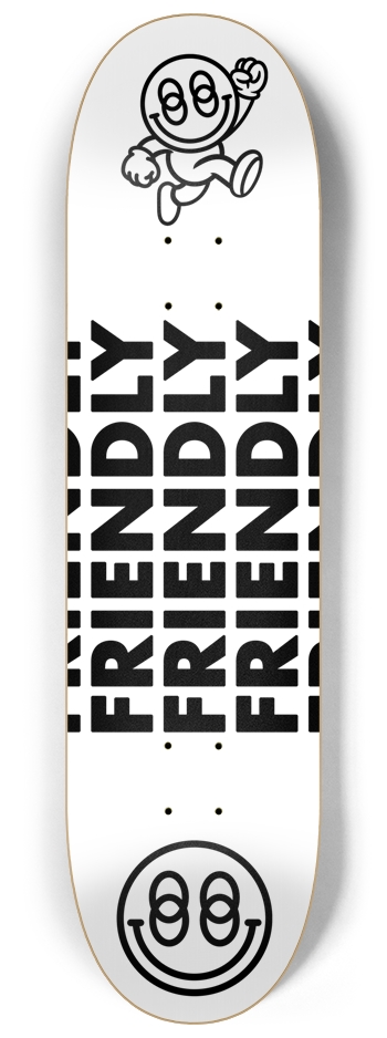 FRIENDLY™ Brand Deck (White)