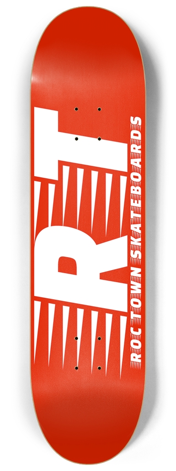 Roc Town “Quick Red” 8-1/4 Skateboard Deck