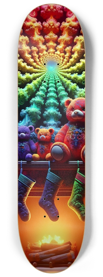 Psychedelic Fractal xmas Theme 8k 0022 #2