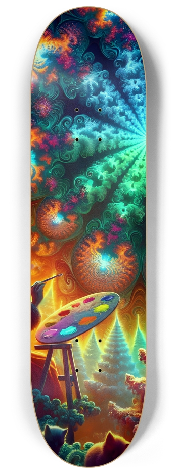 Psychedelic Fractal xmas Theme 8k 0010 #2