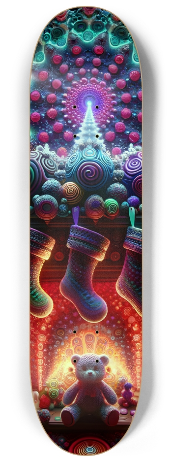 Psychedelic Fractal xmas Theme 8k 0020 #2