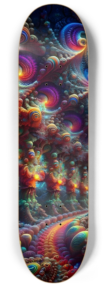 Psychedelic Fractal xmas Theme 8k 0004 #1