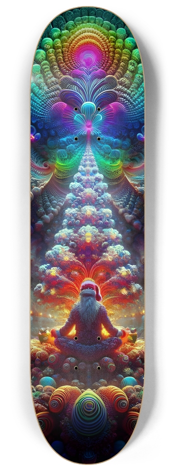 Psychedelic Fractal xmas Theme 8k 0004 #2