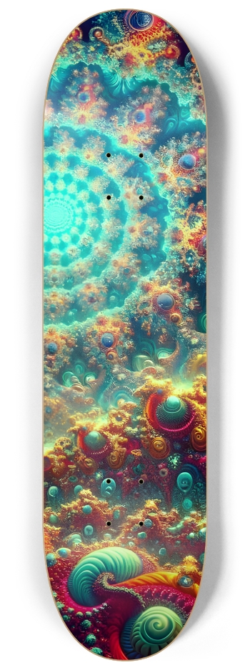 Psychedelic Fractal xmas Theme 8k 0026 #3