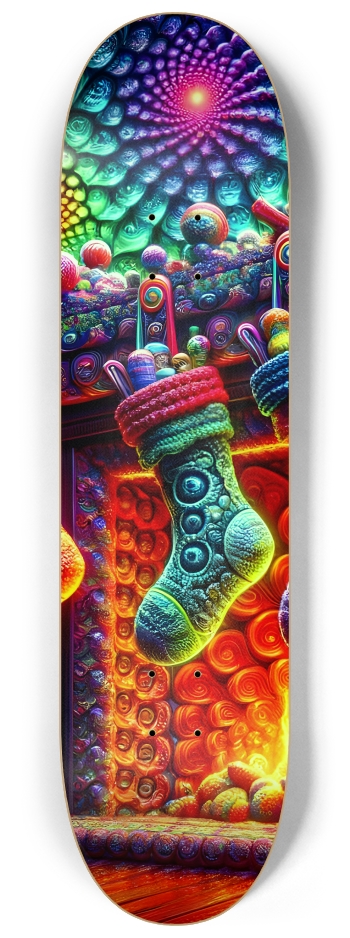 Psychedelic Fractal xmas Theme 8k 0017 #2