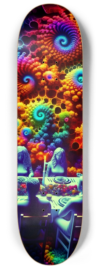 Psychedelic Fractal xmas Theme 8k 0005 #3