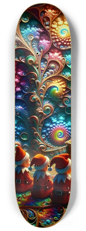 Psychedelic Fractal xmas Theme 8k 0006 #1