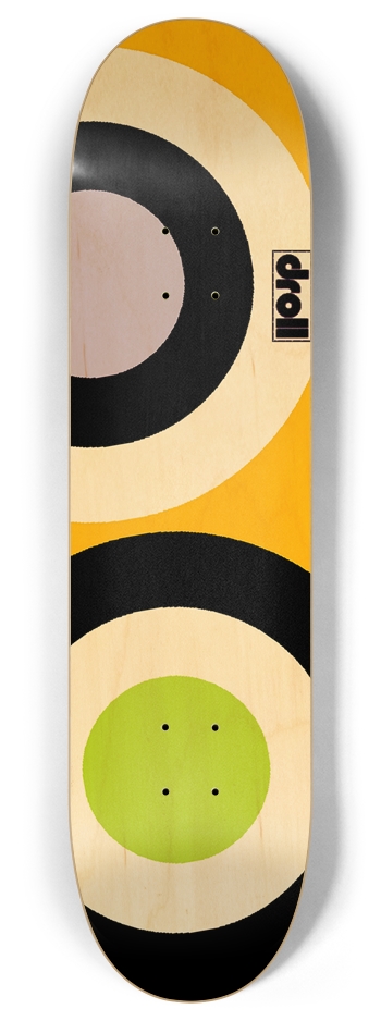 two circles III 8 Inch Skateboard Deck