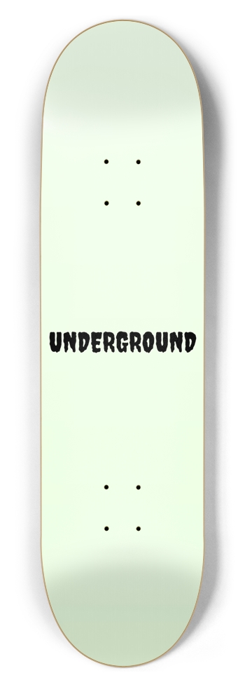 UNDERGROUND 8-1/2 Skateboard Deck