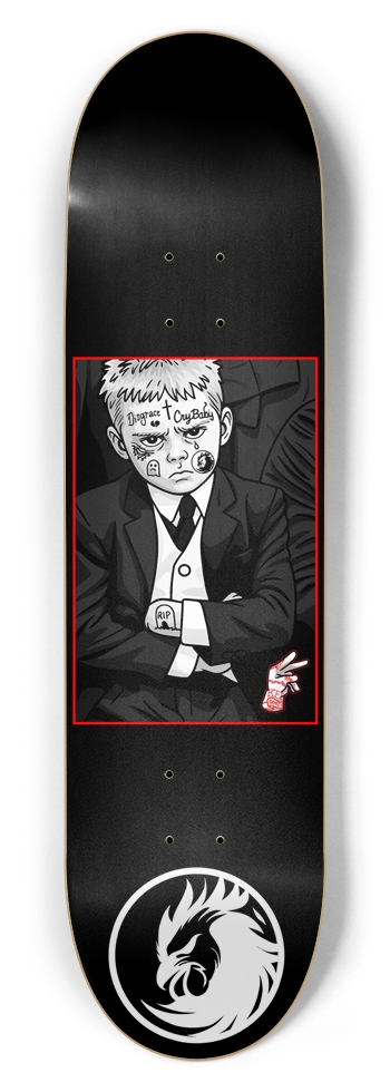 KeeSkatez x Big Deck Skateboard Deck 8-1/2 Skateboard Deck