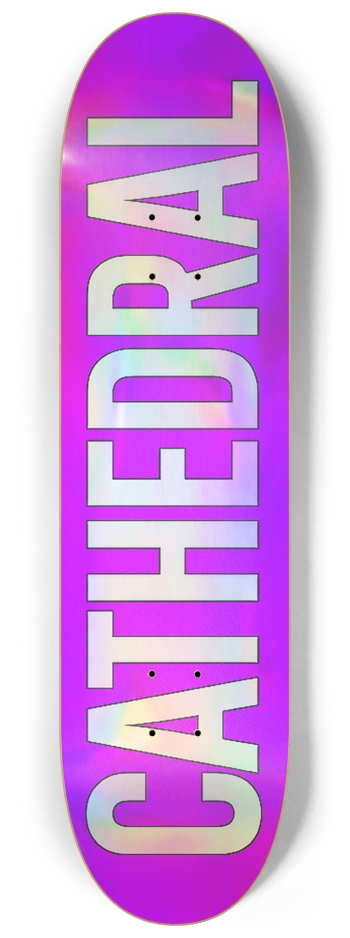 Purple Box Logo 8.25 x 32.25