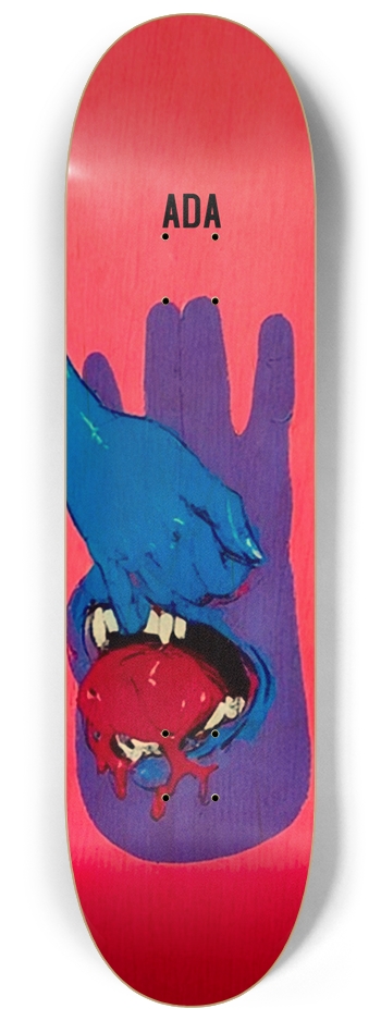 ADA SAVAGE MANSON 02 8-1/4 Skateboard Deck