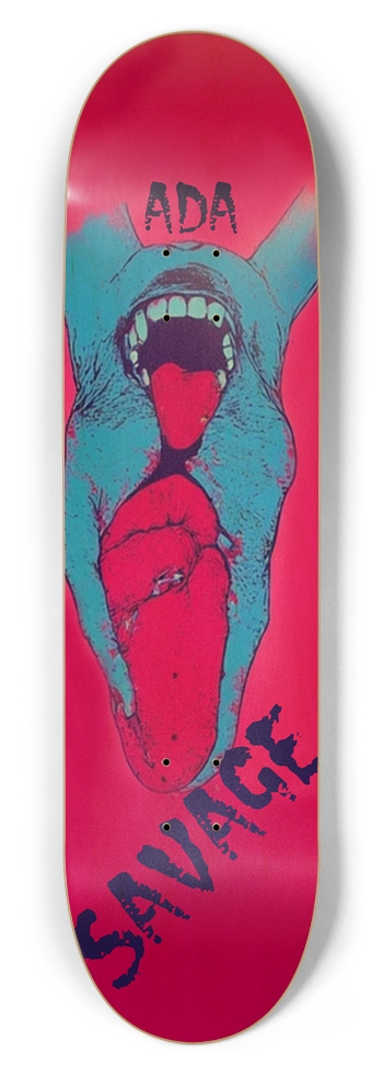ADA SAVAGE MANSON 04 8-1/2 Skateboard Deck