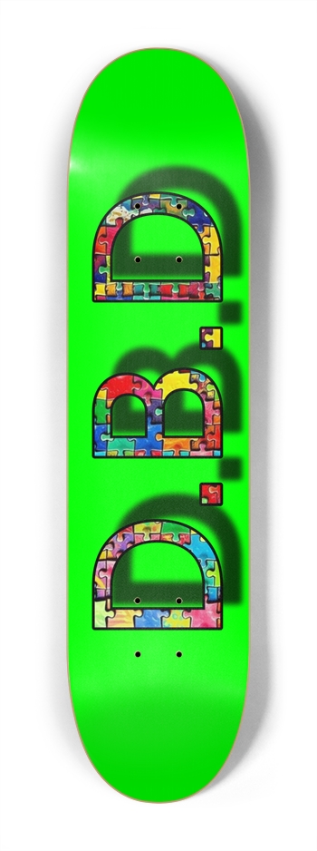 7.25 Kid D.B.D logo Deck