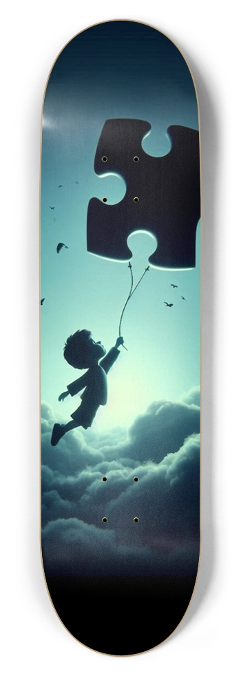 8.5 Different Dreams Deck 8-1/2 Skateboard Deck