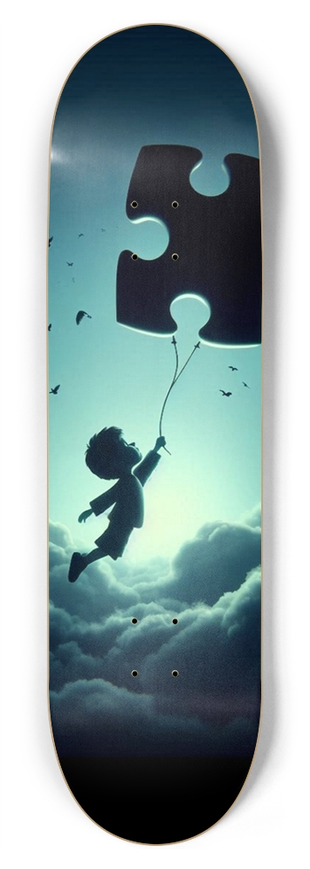 8.75 Different Dreams Deck 8-3/4 Inch Skateboard