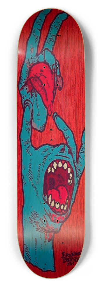 ADA SAVAGE MANSON 06 8-1/2 Skateboard Deck