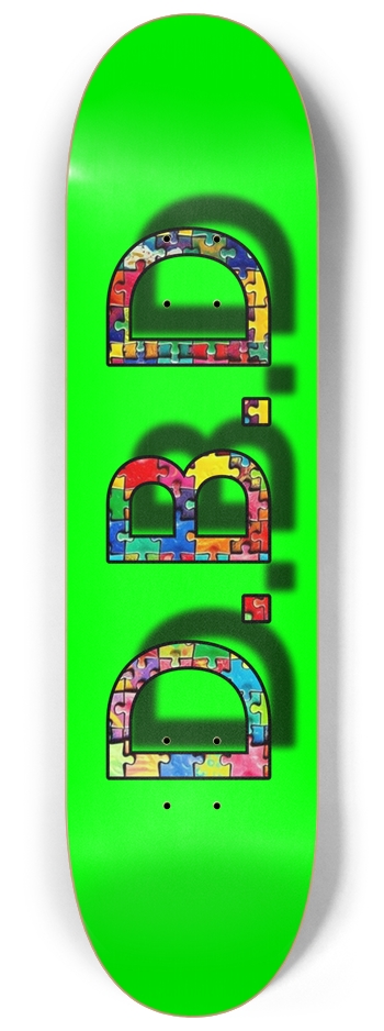 8.25 D.B.D logo Deck