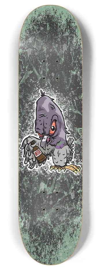 City Bird 8 Inch Skateboard Deck