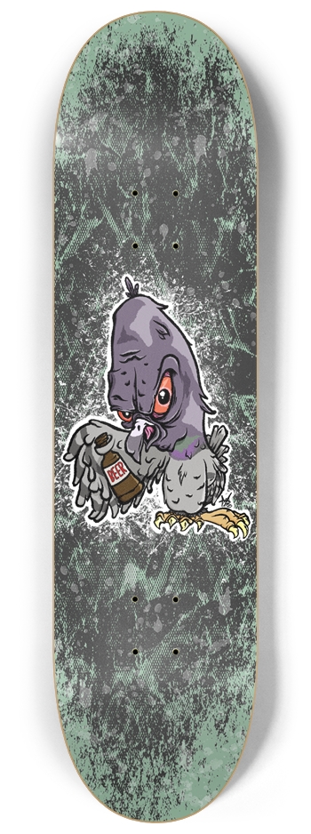 City Bird 8-1/4 Skateboard Deck