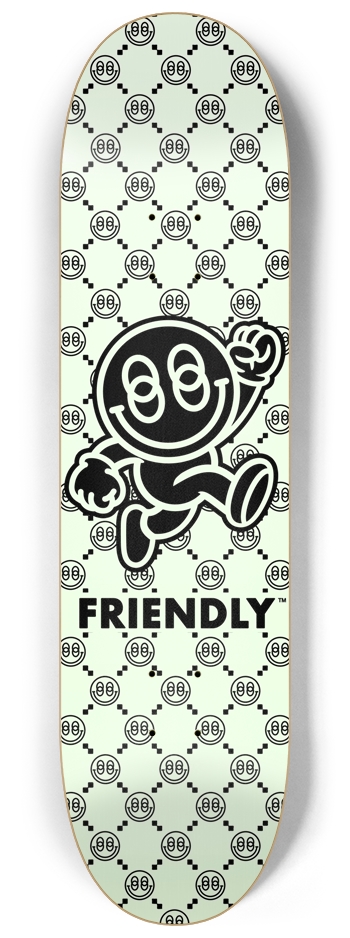 SUPERFRIENDLY™ Luxury (Glow In The Dark) 8-1/4 Skateboard Deck