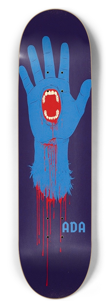 ADA SAVAGE MANSON 011 8-1/2 Skateboard Deck