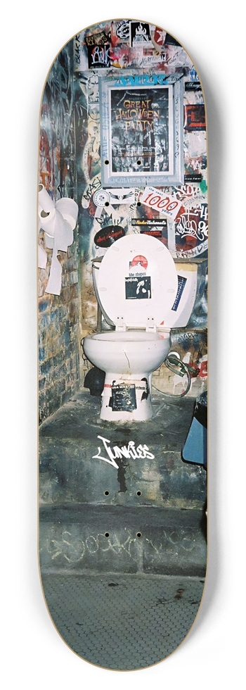 Junkies "Venue Bathroom" Graphic 8.75
