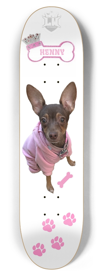 Henny 7-7/8 Skateboard Deck