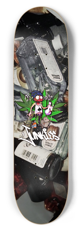 Junkies "zooted" Graphic deck 8.5 8-1/2 Skateboard Deck