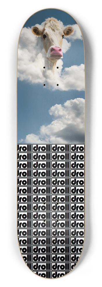 cow god 8-1/2 Skateboard Deck