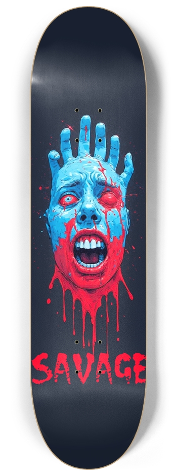 ADA SAVAGE MANSON 015 8-1/4 Skateboard Deck