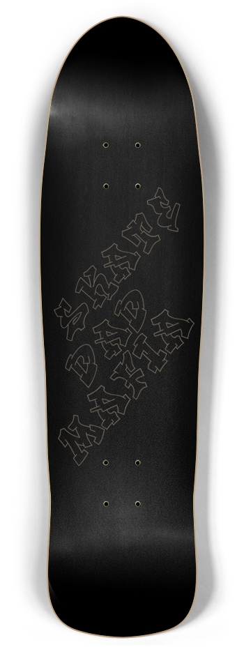 “In the Shadows” Skate Dad Mafia Rocket deck