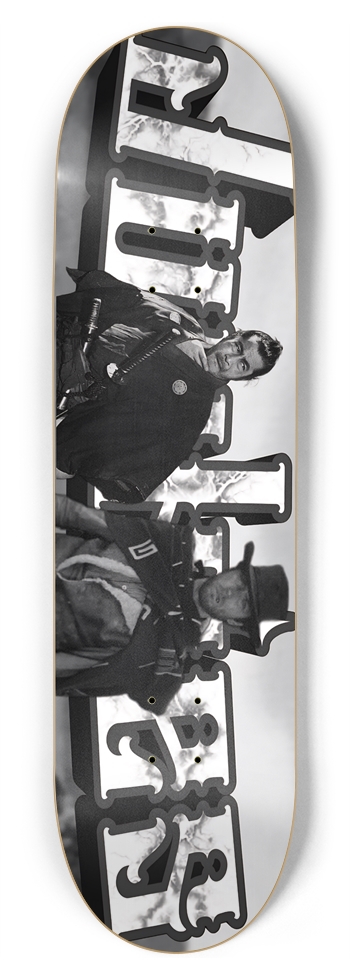 Junkies "Blood Money" Graphic 8.75 8-3/4 Inch Skateboard