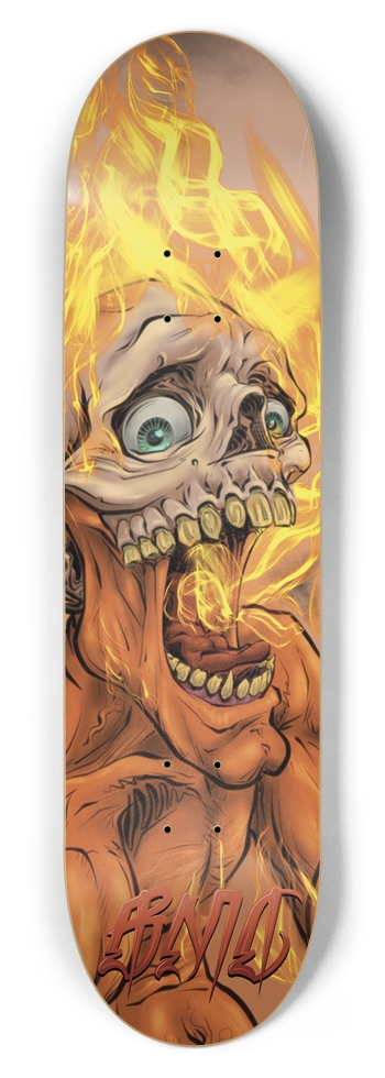 BMC - Flaming Skull Deck