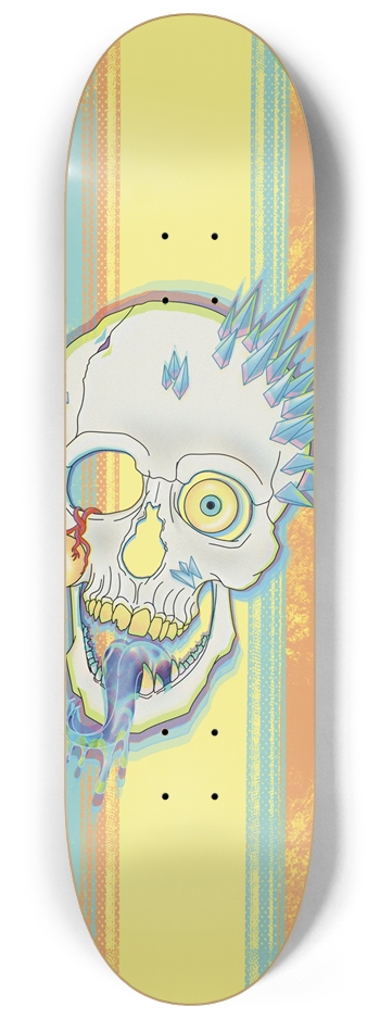 Wild Skull Skateboard