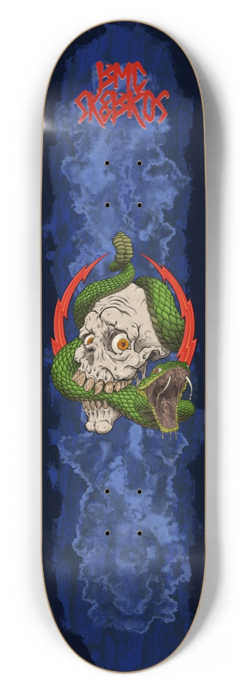 Rattle_Skull (2025) 8-1/2 Skateboard Deck