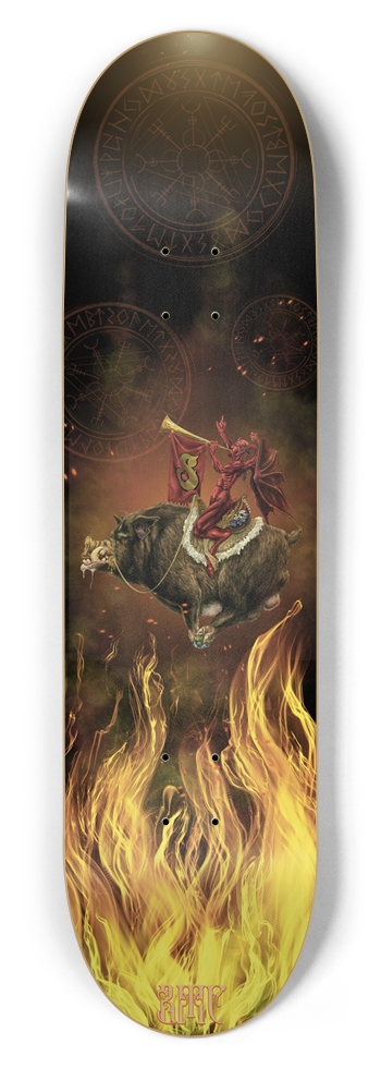 Seventh Seal Deck 8-1/2 Skateboard Deck