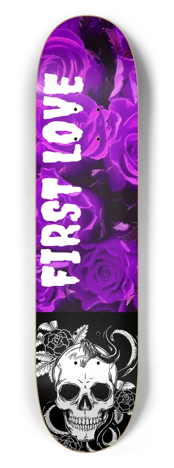 GOTHIC ROSE 7.5 7-1/2 Skateboard Deck