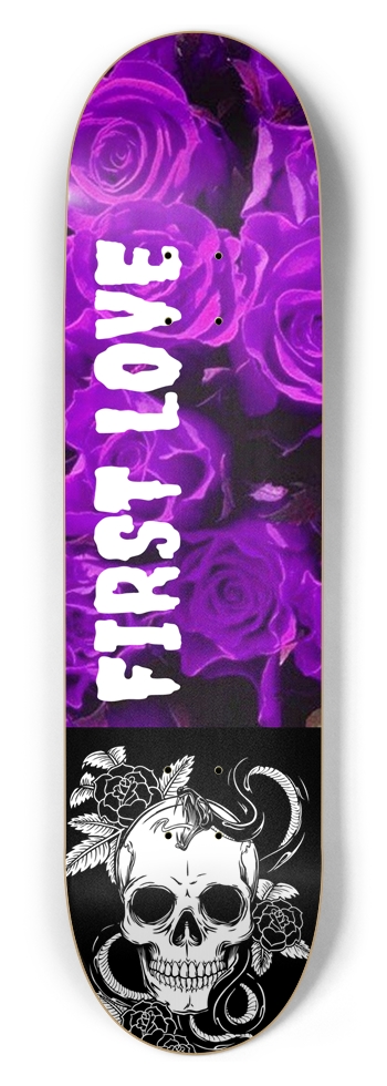 GOTHIC ROSE 8.5 8-1/2 Skateboard Deck