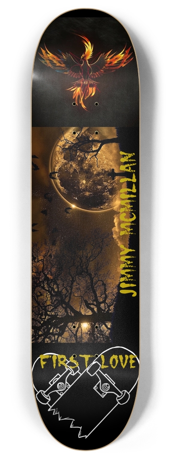 RISE 8.0 8 Inch Skateboard Deck