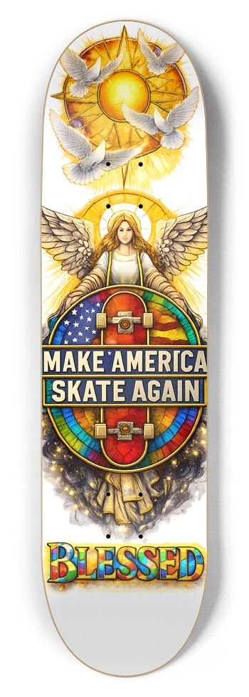 Masa Blessed 8.5 8-1/2 Skateboard Deck