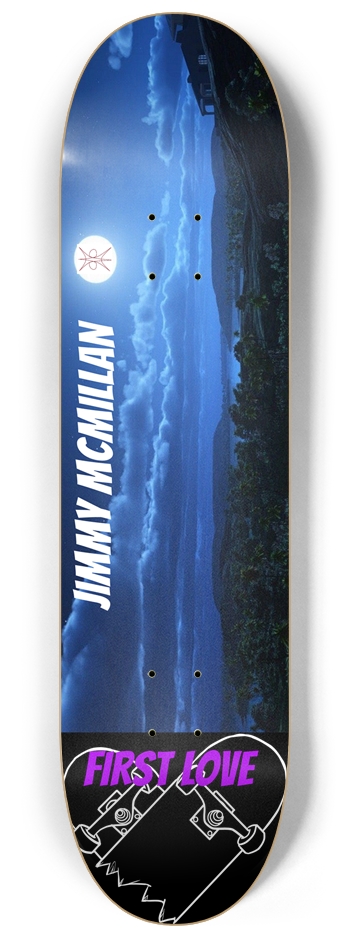MOON LIGHT 8.25 8-1/4 Skateboard Deck